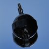 Tungsten Ball Dropshot Weight 1/2 oz – Black