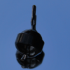 Tungsten Ball Dropshot Weight 1/8 oz – Black