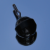 Tungsten Ball Dropshot Weight 1/4 oz – Black