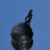 Tungsten Ball Dropshot Weight 3/8 oz – Silver