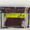 Realis V-Tailshad 4″ Clear Red Pepper
