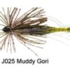 Realis Small Rubber Jig J025 Muddy Gori